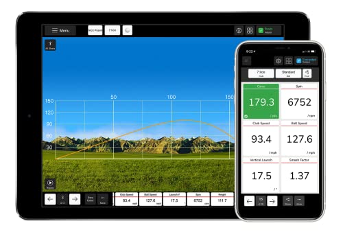 FlightScope Mevo Portable Golf Launch Monitor and Rangefinder