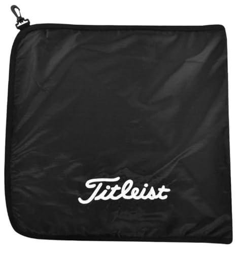 Titleist Black Dri Hood Towel, Standard Size Golfing