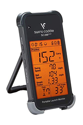 Voice Caddie SC200 Plus+ Golf Launch Monitor Bundle