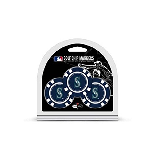 MLB Seattle Mariners Golf Chip Ball Markers Set