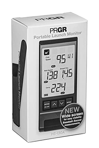 2021 PRGR Black Pocket Launch Monitor - HS-130A