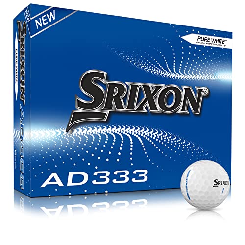 Srixon AD333 Golf Balls - Men's White, 12-Pack