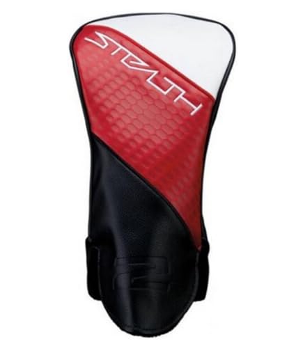 TaylorMade Golf Stealth 2 Driver Headcover Black/Red/White