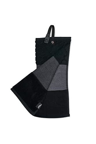 Callaway TW CG Trifold Towel - Black, Small