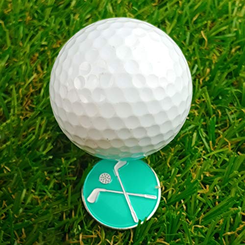 GOLTERS Golf Ball Markers with Hat Clips Set
