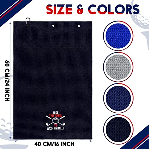 Novel Golf Towel Set with Bag Clip