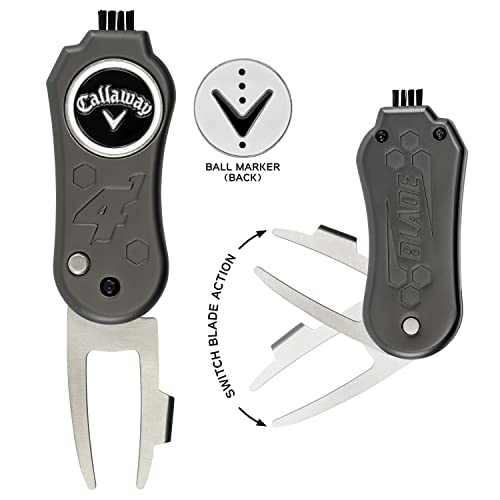 Callaway Black Switch Blade Golf Divot Repair Tool