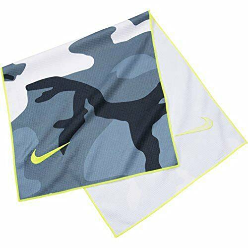 Nike Caddy Golf Towel in Black/White/Grey