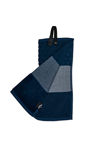 Callaway Navy Trifold Towel 23x21 for Golf