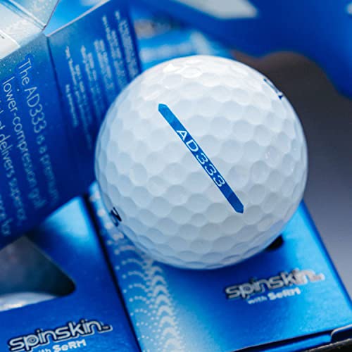 Srixon AD333 Golf Balls - Men's White, 12-Pack