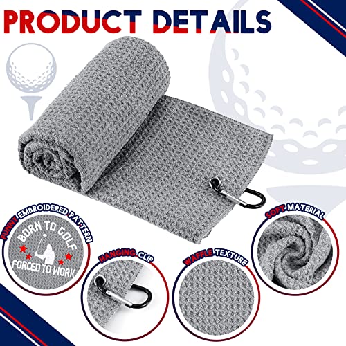 Novel Golf Towel Set with Bag Clip