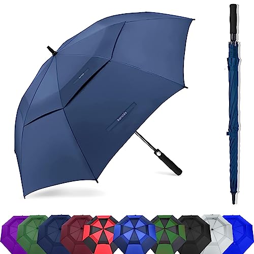 Baraida Extra Large Golf Umbrella - Navy Blue