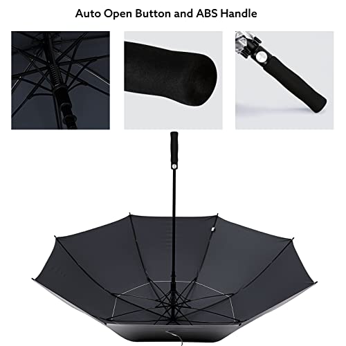 68" UV Protection Golf Umbrella, Auto Open Vented