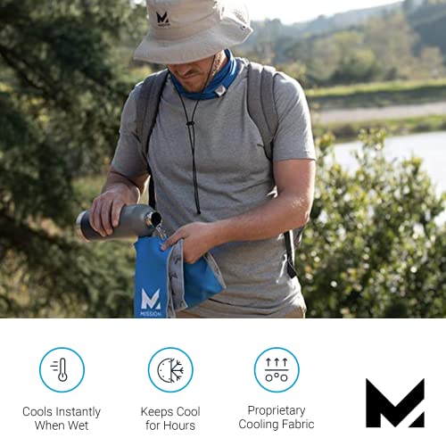 MISSION Microfiber Cooling Towel for Golf and Exercise