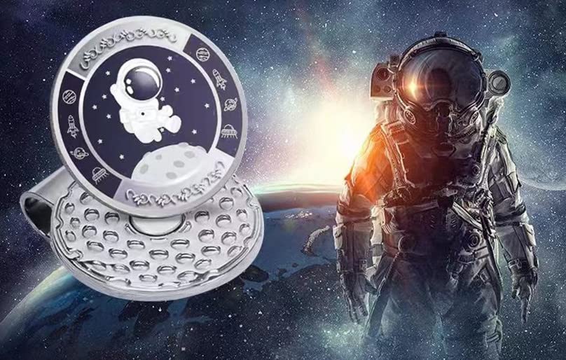 Jebor Golf Ball Markers with Hat Clips Set