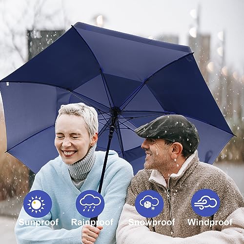 Baraida Extra Large Golf Umbrella - Navy Blue
