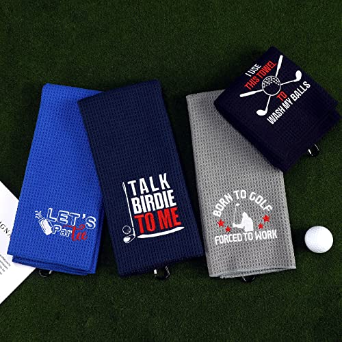 Novel Golf Towel Set with Bag Clip
