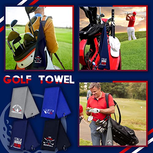 Novel Golf Towel Set with Bag Clip