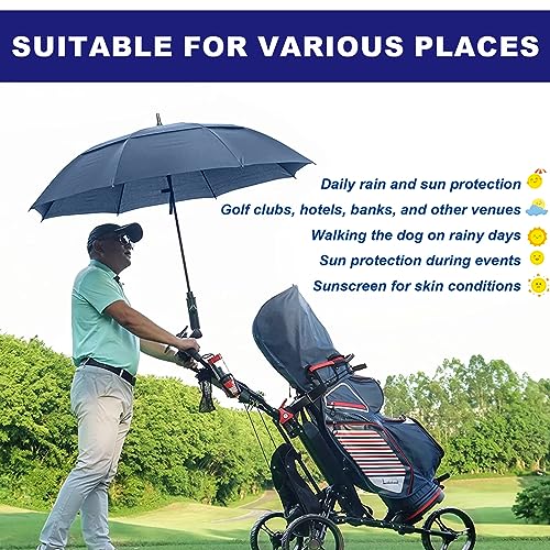 Baraida Extra Large Golf Umbrella - Navy Blue