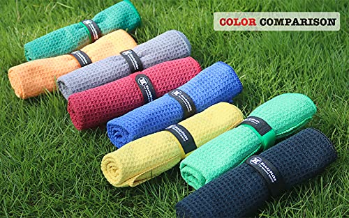 Handy Picks Microfiber Golf Towel with Carabiner Clip