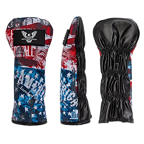 Patriotic Golf Driver Headcover by Subtle Patriot