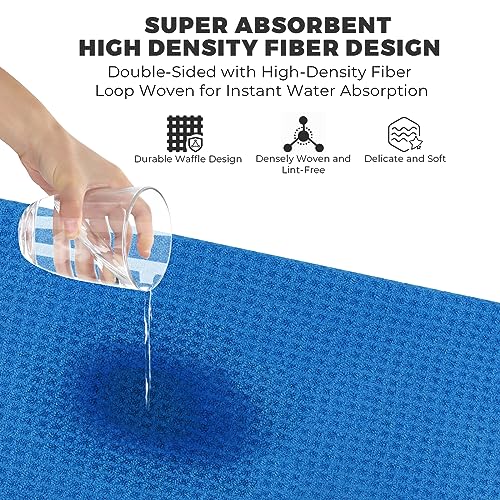 MOSUMI 3 Pack Golf Towel Set, Tri-fold