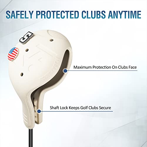 FRANKTECH Golf Head Covers Set for Right-Handed Clubs