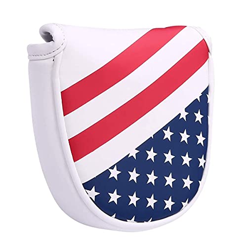 USA Magnetic Mallet Putter Headcover for Various Brands