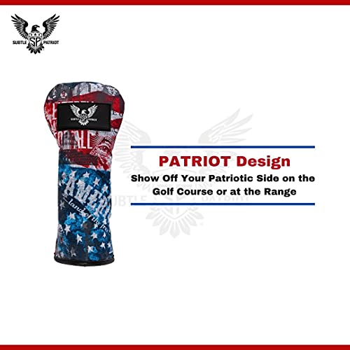 Patriotic Golf Driver Headcover by Subtle Patriot