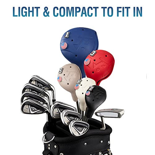 FRANKTECH Golf Head Covers Set for Right-Handed Clubs