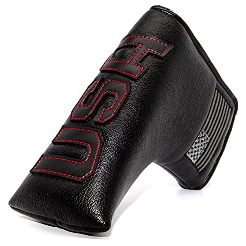Barudan Golf Black Blade Putter Headcovers with USA Flag