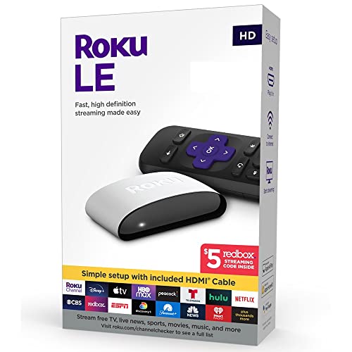 Roku LE HD Streaming Media Player Bundle White