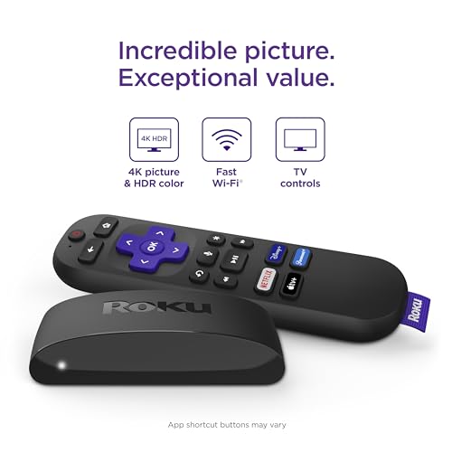 Roku Express 4K+ Streaming Device | 4K/HDR Feature