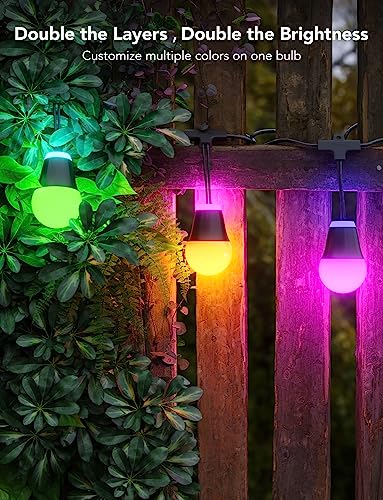 Govee 50ft RGBIC Smart Outdoor String Lights