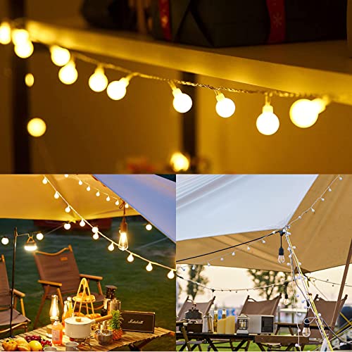 100 LED Globe String Lights Remote Control Waterproof