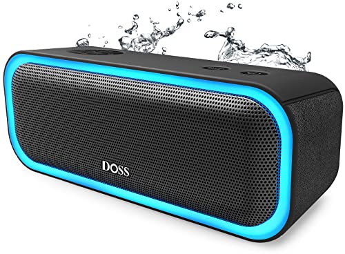 DOSS SoundBox Pro 20W Stereo Bluetooth Speaker, Waterproof