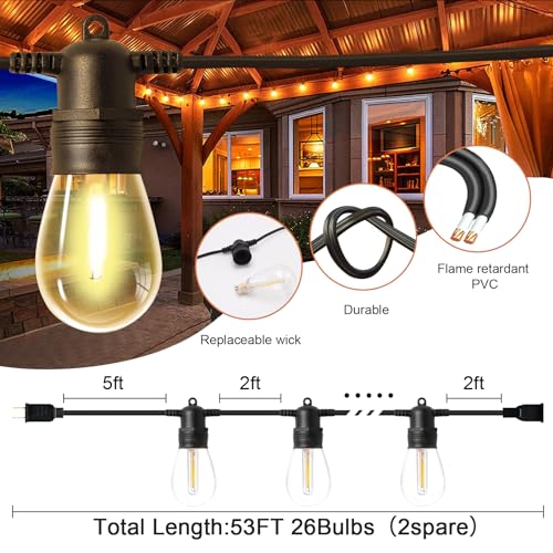 Commercial Grade LED String Lights for Outdoor Decoration