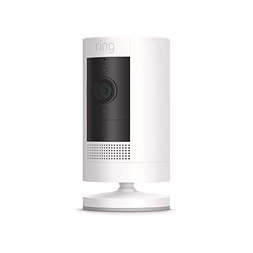 Ring Stick Up Cam Battery - Outdoor Camera (White)