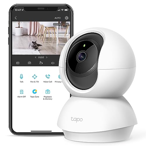 TP-Link Pan/Tilt Security Camera 1080P with Motion Detection