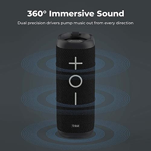 Tribit StormBox Bluetooth Speaker - 24W, 360° Full Sound