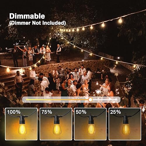 Commercial Grade LED String Lights for Outdoor Decoration