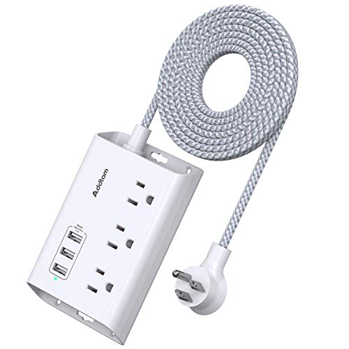 Addtam Power Strip with USB Ports and Outlets