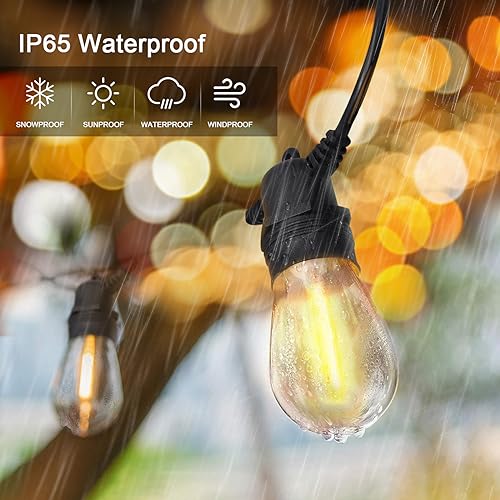 Commercial Grade LED String Lights for Outdoor Decoration