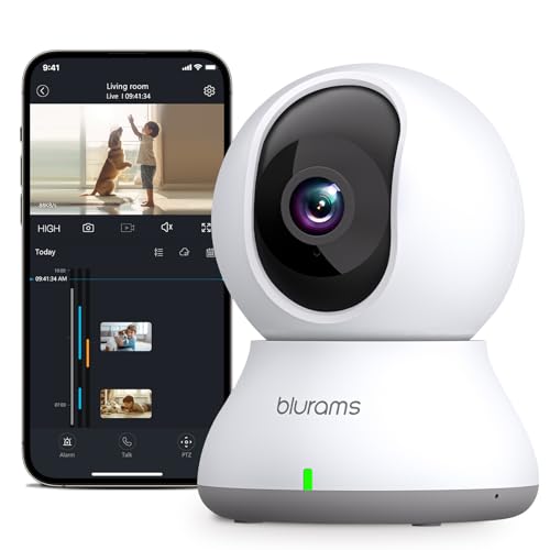 Blurams 2K 360° Pet Camera with Motion Tracking
