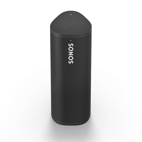 Black Sonos Roam Wireless Bluetooth Speaker