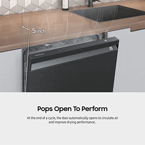 Samsung 24" Smart Dishwasher in Black Stainless Steel