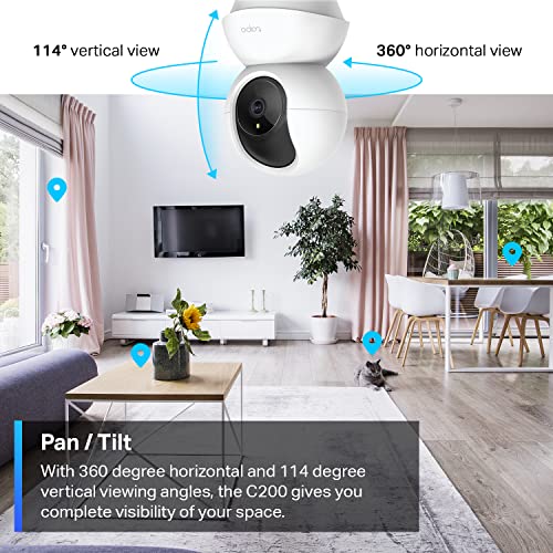 TP-Link Pan/Tilt Security Camera 1080P with Motion Detection