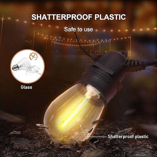 Commercial Grade LED String Lights for Outdoor Decoration