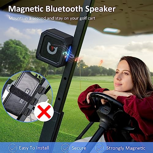 ACHIX Bluetooth Speaker for Golf Cart with IPX7 Waterproof