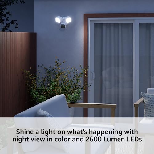 Blink Floodlight Camera: HD Live View, Alexa Compatible